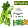 Collagen Capsules - Contains Bitter Melon Extract To Promote Weight Management and Reduce Body Anxiety - 120 Capsules