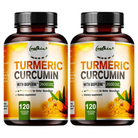 Turmeric Curcumin - 95% Curcumin & Bioperine - Highly Absorbable Turmeric Supplement, Joint & Digestion Health - 120 Capsules