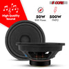 5 Core 8 Inch Subwoofer Speaker 1000W Combined Peak 4Ohm Replacement Car Bass Sub Woofer WF 8"-890 2PC