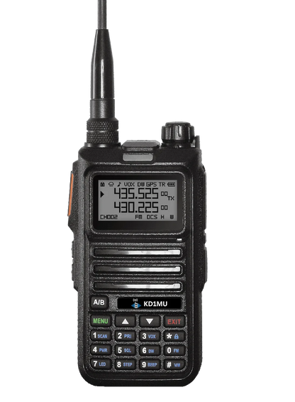 KD1MU DM-4R Dual Band Dual Mode DMR Radio