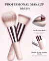 BESTOPE PRO Makeup Brushes with Case, 20PCs Travel Makeup Brush Set, Foundation Concealer Blush Eyeshadow Brush Set Contour
