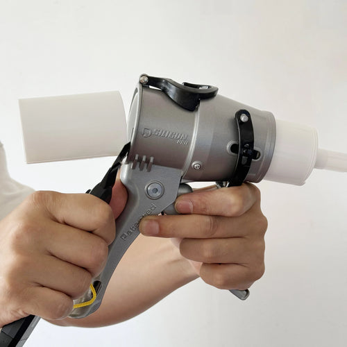 SILIGUN™ PRO Compact 24:1 Caulking Gun - No Drip Caulk Gun - Patent Design - Aluminum Frame - Works with all 10 oz T