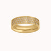 Alexandra Pavé Row Ring Caris Jewelry