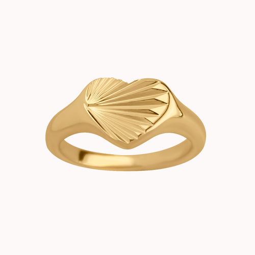 Alma Heart Ring Caris Jewelry