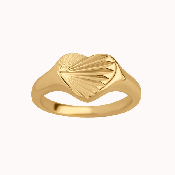 Alma Heart Ring Caris Jewelry