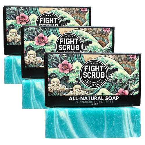 Antibacterial Body Soap Fight Scrub