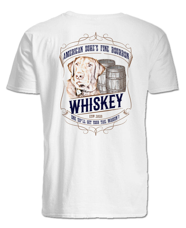 American Duke Fine Bourbon - Short Sleeve - White American Duke Apparel Company