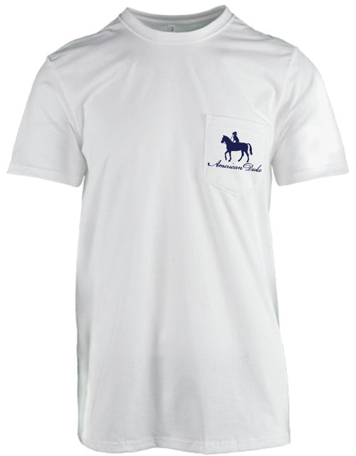 American Duke Fine Bourbon - Short Sleeve - White American Duke Apparel Company