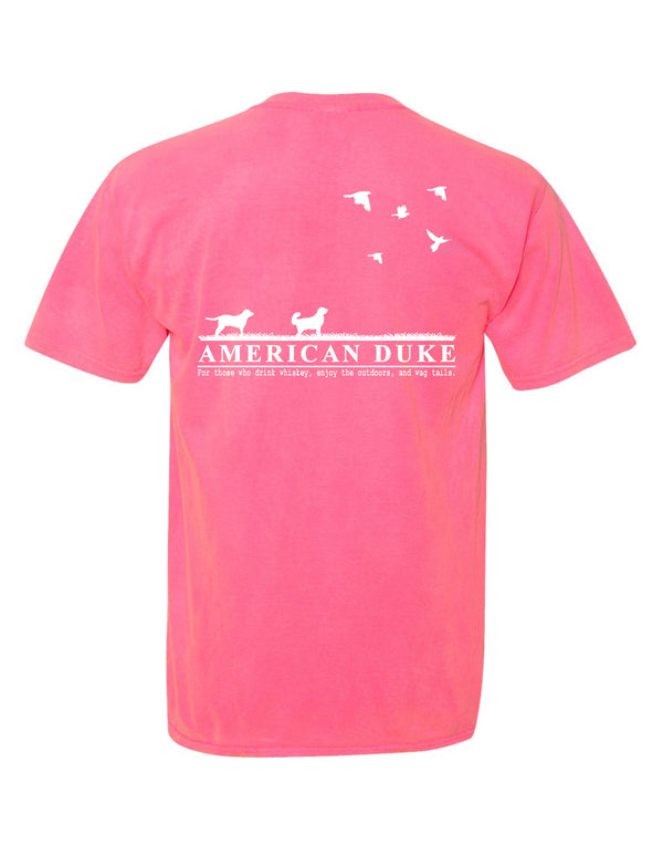 American Duke Signature T-Shirt - Cherry American Duke Apparel Company