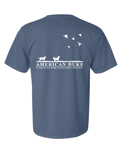 American Duke Signature T-Shirt - Navy American Duke Apparel Company
