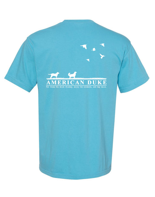 American Duke Signature T-Shirt - Sky Blue American Duke Apparel Company