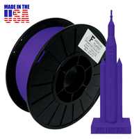Amethyst Purple AF 1.75mm PLA+ Filament Made in the USA! American Filament