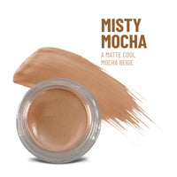 Misty Mocha Any Wear Creme - A Waterproof Multi-tasking creme to powder product for eyes, cheeks & lips. Can be worn anywhere Mommy Makeup