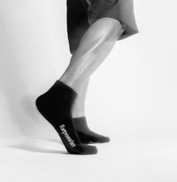 Black Half Crew Socks 4-pack Repossier