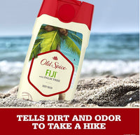 Old Spice Fresher Fiji Body Wash for Men - 16 oz, 4-Pack