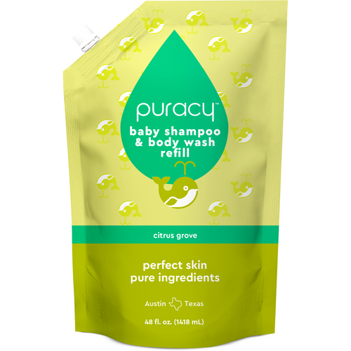Baby Shampoo & Body Wash (Tear-Free) Puracy