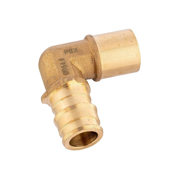 PEX A Expansion 3/4" PEX x 3/4" Male Sweat F1960 Elbow (Lead Free) Plumbingsell