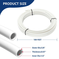 1/2" 100ft PEX-B Pipe (White& Cutter) Plumbingsell