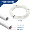 3/4" 100ft PEX-B Pipe (White& Cutter) Plumbingsell