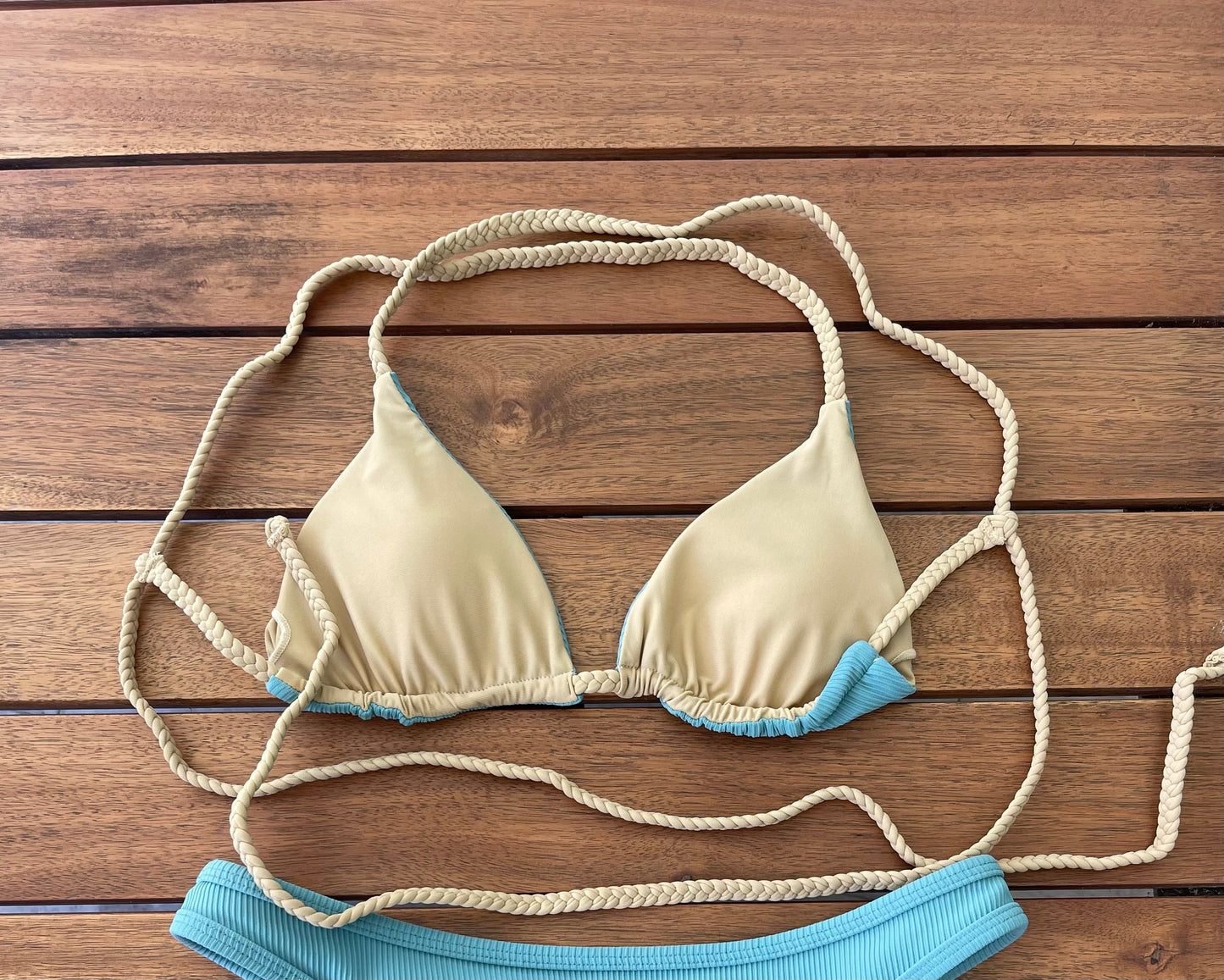 Manō Wear Manō Wear Hilikini top -Nalu ribbed