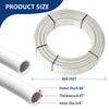3/4" 200ft PEX-B Pipe (White & Cutter) Plumbingsell