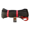 3/8'' x 85' Synthetic Winch Rope with forged winch hook MOJAB OFFROAD