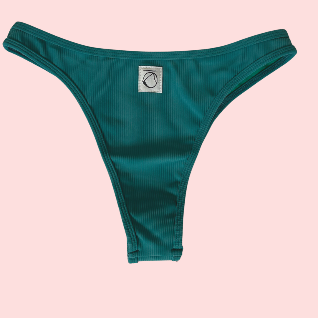 Manō Wear Manō Wear Ribbed Nalukini bottoms (cheeky coverage)