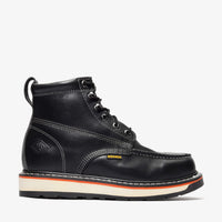 FRONTIER DUAL 6" MOC TOE BLACK Bonanza Boots