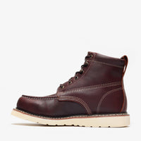 FRONTIER CLASSIC 6" MOC TOE BURGUNDY Bonanza Boots