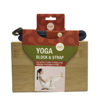 Bamboo Yoga Block & Strap Combo Jupiter Gear
