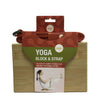 Bamboo Yoga Block & Strap Combo Jupiter Gear