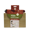 Bamboo Yoga Block & Strap Combo Jupiter Gear