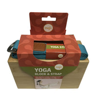Bamboo Yoga Block & Strap Combo Jupiter Gear