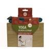 Bamboo Yoga Block & Strap Combo Jupiter Gear