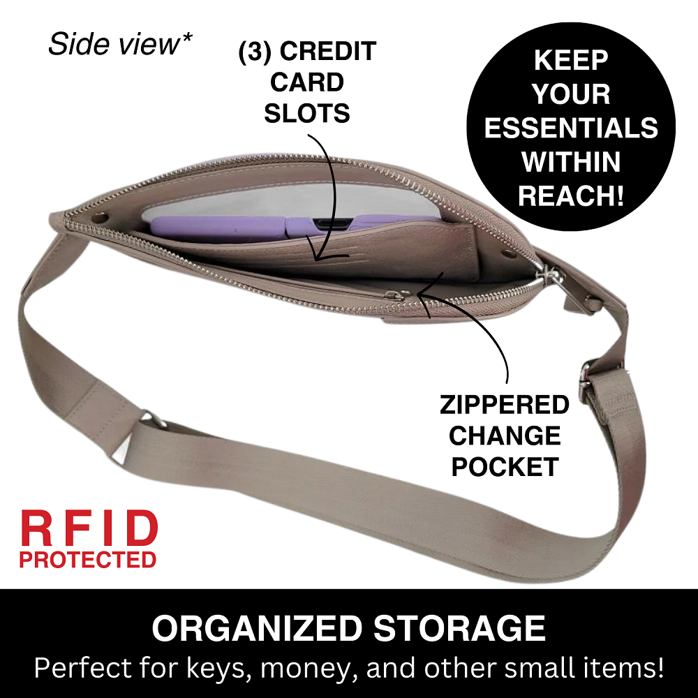 SaveTheGirls SaveTheGirls BFF Sling Bag RFID