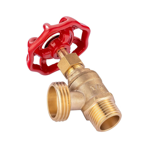 Boiler Drain 1/2" MNPT x 3/4" NH, Multi-Turn