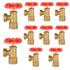 10 Pcs 1/2" FIP x 3/4" MHT Boiler Drain Valve, Multi-Turn Plumbingsell