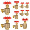 10 Pcs 1/2" FIP x 3/4" MHT Bent Nose Garden Valve Plumbingsell