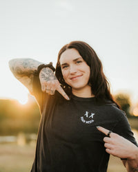Lead By Light Tee (BOWN MEDIA x BLACKOUT) BLACKOUT BARBELL