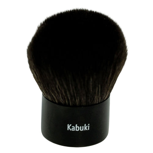 Kabuki Brush - Hand cut, Vegan, Cruelty-Free Mineral Makeup Brush Mommy Makeup