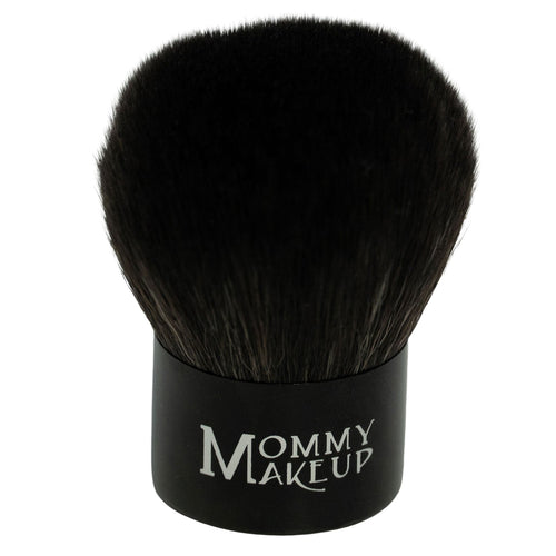 Kabuki Brush - Hand cut, Vegan, Cruelty-Free Mineral Makeup Brush Mommy Makeup