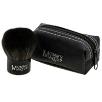 Kabuki Brush - Hand cut, Vegan, Cruelty-Free Mineral Makeup Brush Mommy Makeup