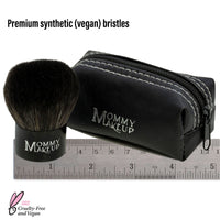 Kabuki Brush - Hand cut, Vegan, Cruelty-Free Mineral Makeup Brush Mommy Makeup