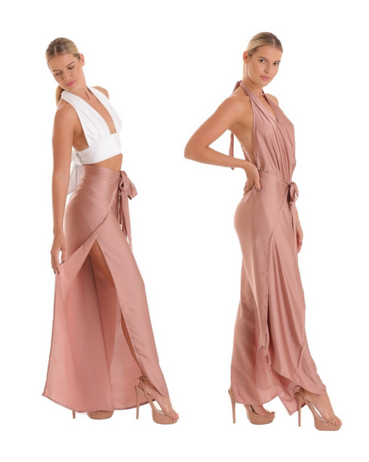 Baliawear Baliawear Pant to Jumpsuit - Satin