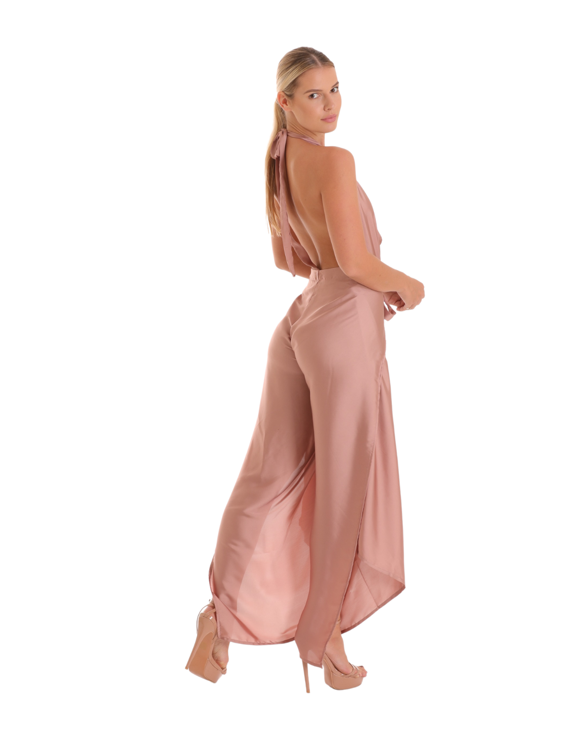 Baliawear Baliawear Pant to Jumpsuit - Satin