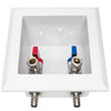 1/2" PEX Crimp (F1807) Inlet, Faucet Outlet Box, with Installed 1/4 Turn Ball Valve Plumbingsell