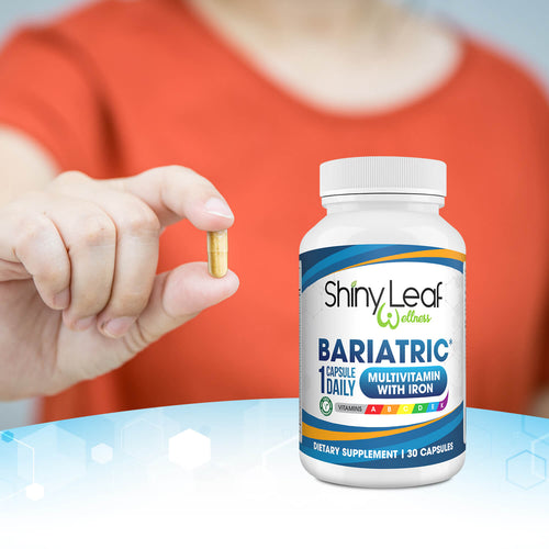 Shiny Leaf Bariatric Multivitamins with 45mg Iron 1 capsule a day