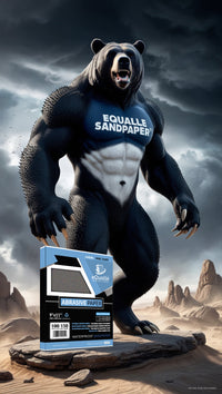 1200 Grit Sandpaper Sheets – 50 Pack, 9x11 in, Wet or Dry Use eQualle Sandpaper