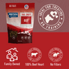 Beef Heart Freeze-dried Raw Trail Snacks (Treats) for Dogs 3oz