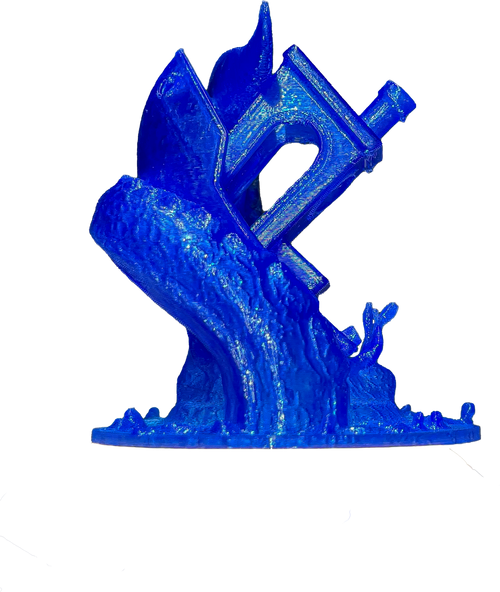 Transparent Sapphire Blue AF 1.75mm PCTG Filament Made in the USA!